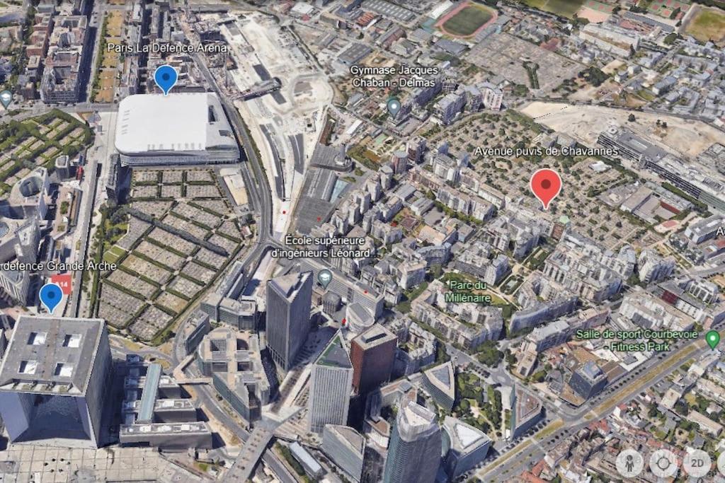 Cozy Haven Near Paris La Defense Grande Arche Apartment Courbevoie Luaran gambar